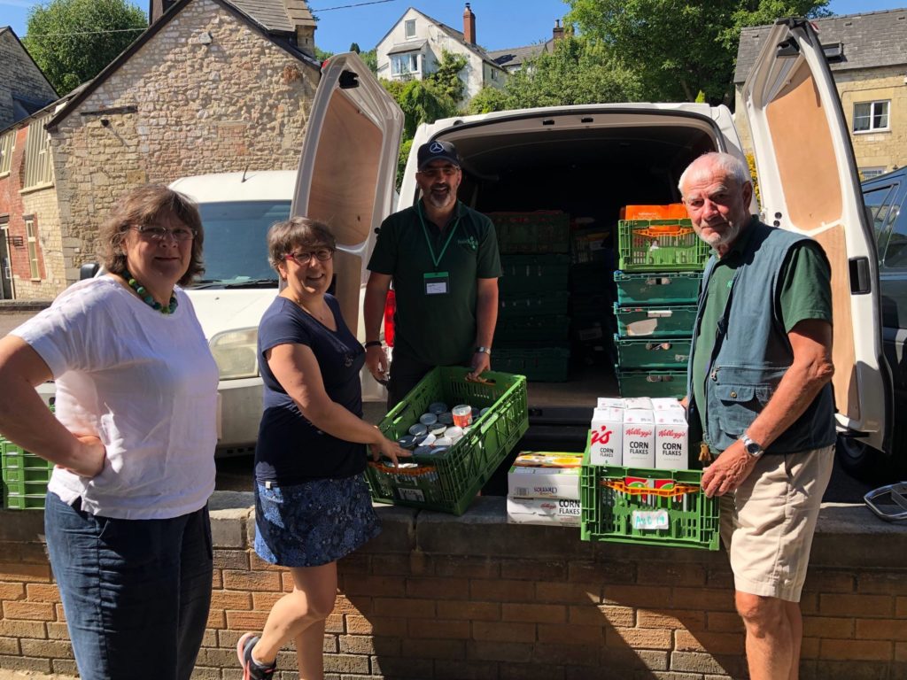 Stroud District Foodbank provides extra food for neighbouring Foodbanks